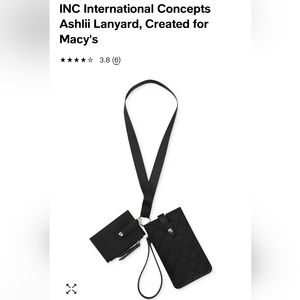 INC  Ashley Lanyard